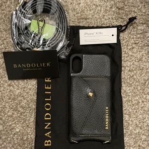 BANDOLIER: LIKE NEW Cross body iPhone X/XS case